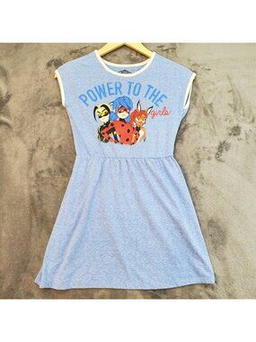 Miraculous Dress Girls L 10/12 ZAG Heroes Power To The Medium Blue Red Ladybug